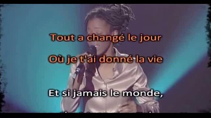 KARAOKE TERI MOISE - Je serai là