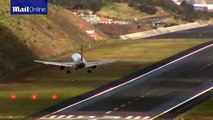 Crosswind Landing (Madeira Airport Portugal 2016)