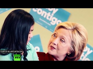 Clinton goes on ‘tearful kid stunt’, strikingly similar to Merkel