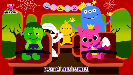 The Spooky Bus  Halloween Songs  PINKFONG Songs for Children