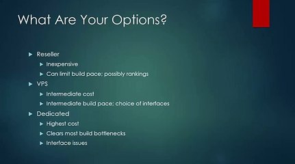 SERP Shaker Training - Hosting Implications