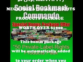 Social Bookmark Commando Review And Bonus Strategies For The Entrepreneurially Challenged