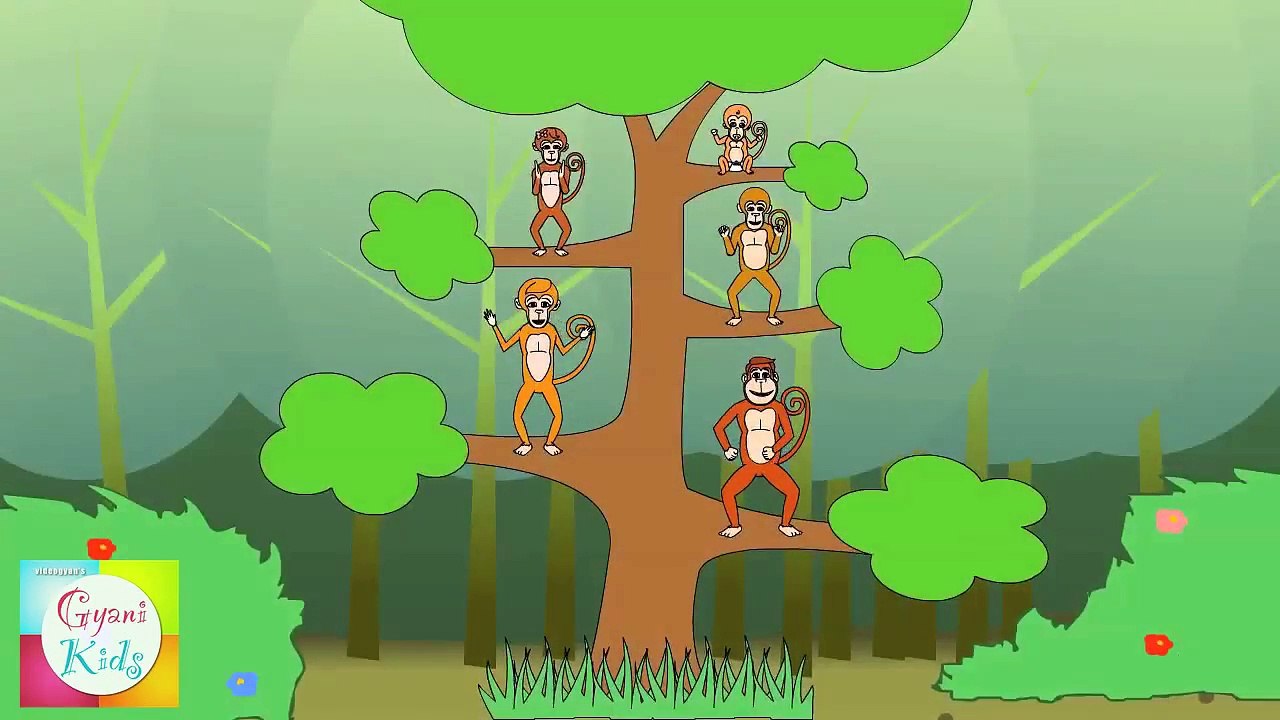 The Finger Family (Monkey's Family) Nursery Rhyme  Kids Animation Songs For Children