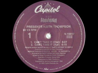 KEITH THOMPSON   CAN T TAKE IT (CLUB)