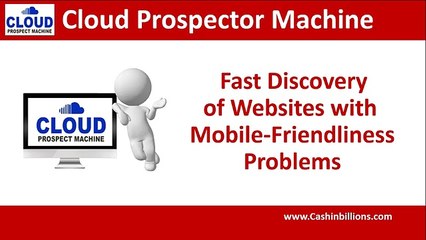 Cloud Prospector Machine Software Review | Cloud Prospector Machine | SaaS Applications