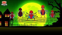 Finger Family Epic Battles Funny Spider vs Bat | Finger Family Rhymes for Children