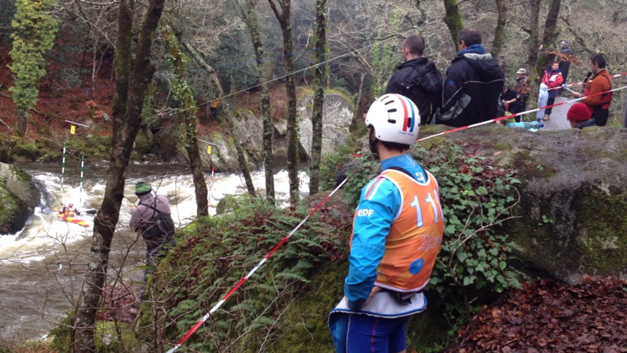 Coupe de France de kayak. Les Roches du Diable
