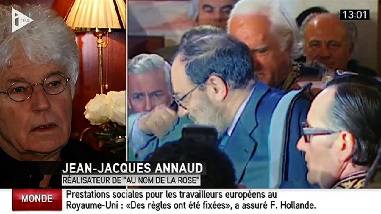 Jean-Jacques Annaud raconte sa drôle de rencontre avec Umberto Eco