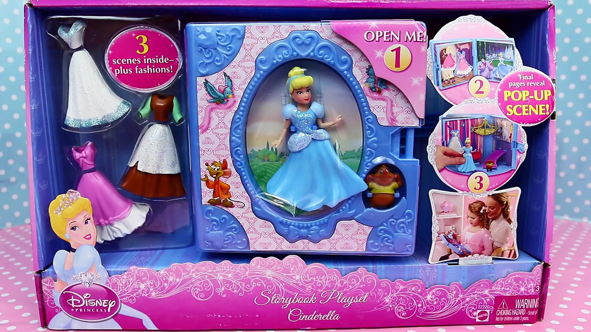 disney princess magic clip dolls