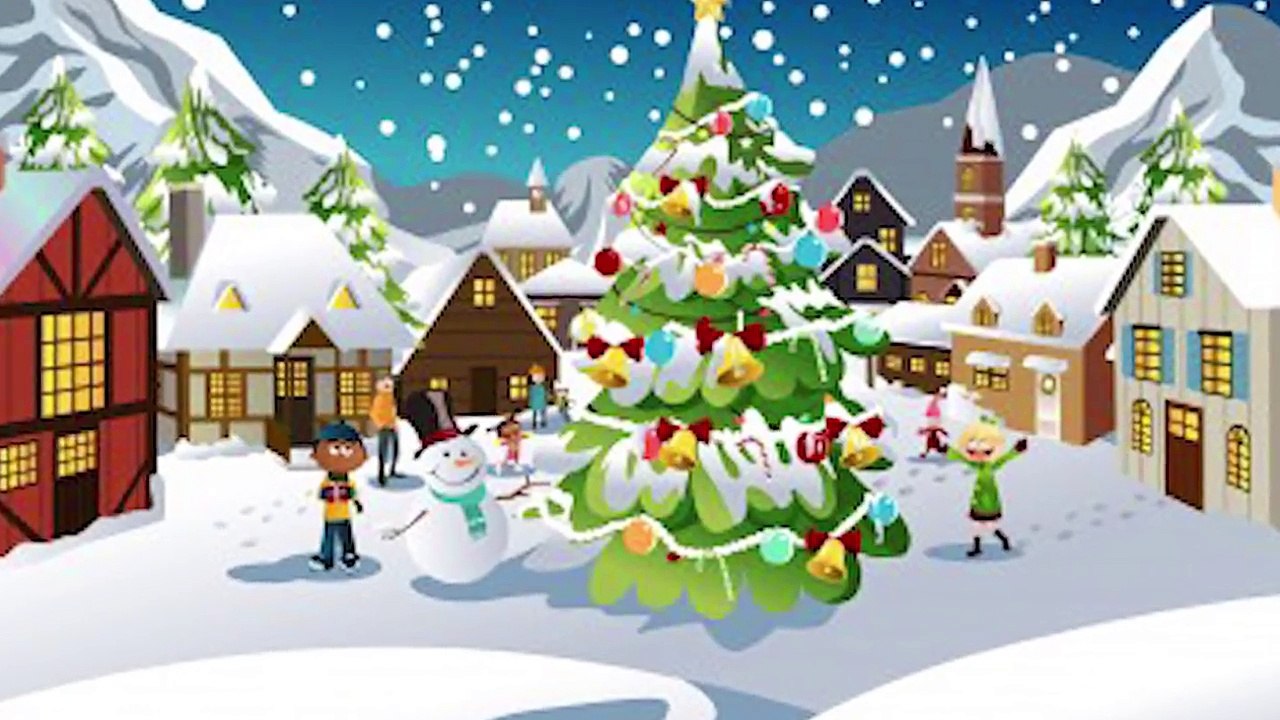 Christmas Songs for Children with lyrics We Wish You a Merry Christmas by The Learning Sta