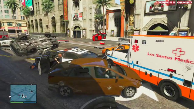 GTA 5 Online Funny Moments - Bumper Cars, Slide Glitch, Fitness Class, Titan Flying V, Quack!