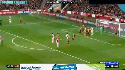 Arsenal Biggest Chance to Score | Arsenal - Hull City 20-02-2016 HD