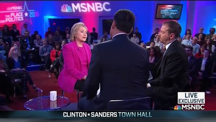 Clinton Booed At Democratic Town Hall