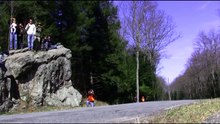 Rally cars jumps