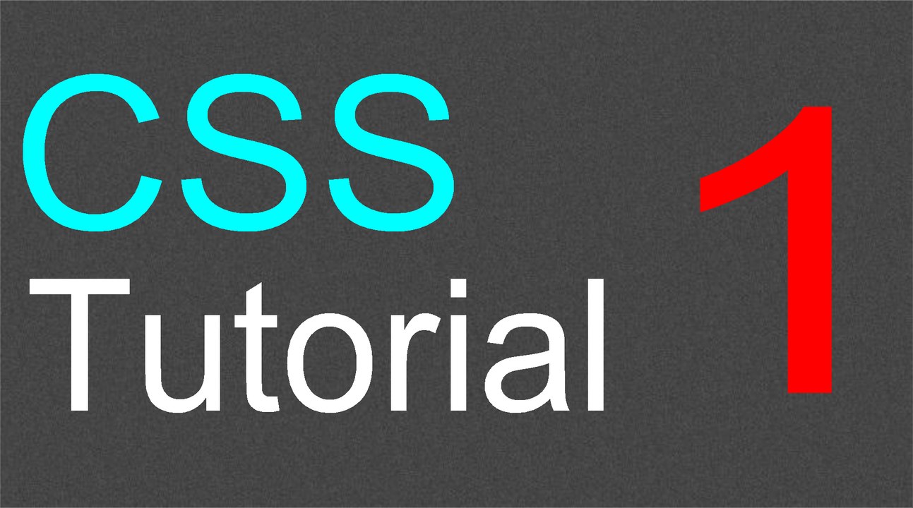 CSS Tutorial for Beginners - 01 - Creating first CSS