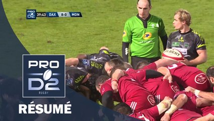 PRO D2 - Résumé Dax  -Montauban: 21-17 - J19 - Saison 2015/2016