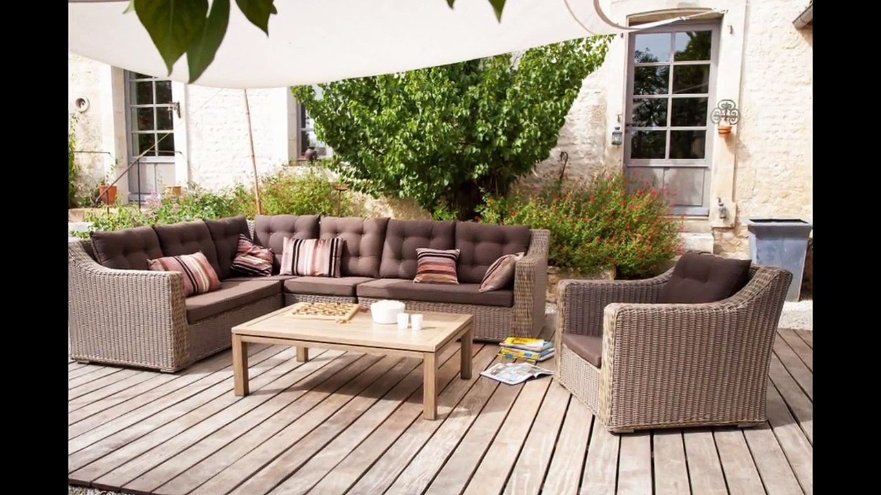 MOBILIER DE JARDIN CONTEMPORAIN PROLOISIRS - OCÉO BY SUN MOBILIER BORDEAUX