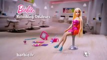 Barbie en Francais Relooking Couleurs Poupée Publicité