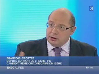 Elections 2007 : F.Brottes et la 5ème circonscription Isère