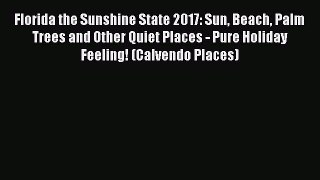 Read Florida the Sunshine State 2017: Sun Beach Palm Trees and Other Quiet Places - Pure Holiday