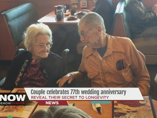 Couple married in 1939 celebrates anniversary