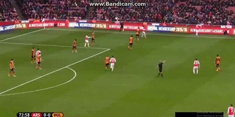 Chamberlain  Power Shoot Arsenal v. Hull City 20-02-2016