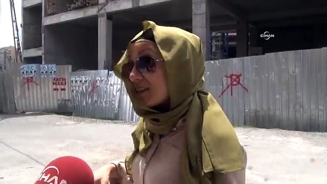 Kolej inşaatının durdurulmasına mahalle sakinleri isyan etti