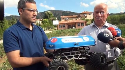 Tarım robotu Pars, çok mahir!