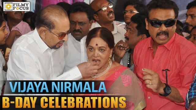 Vijaya Nirmala's 70th Birthday Celebrations - Filmy Focus