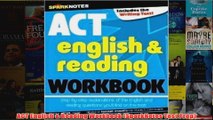 Download PDF  ACT English  Reading Workbook SparkNotes Test Prep FULL FREE