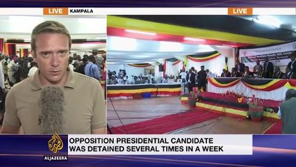 Uganda's Museveni re-elected president amid protests