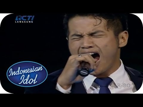 UBAY - SORRY SEEMS TO BE A HARDEST WORD (Blue) - Spektakuler Show 4 - Indonesian Idol 2014