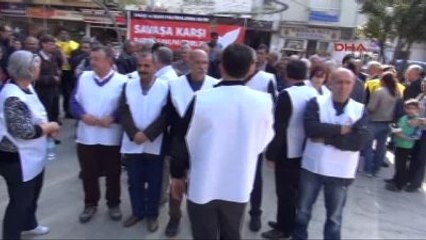 Mersin - Sokağa Çıkma Yasağı Protesto Edildi