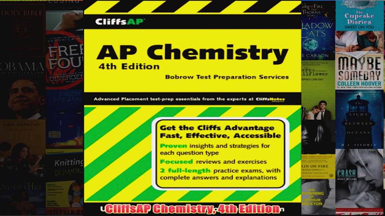 Download PDF  CliffsAP Chemistry 4th Edition FULL FREE