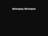 Download Will Grayson Will Grayson PDF Free