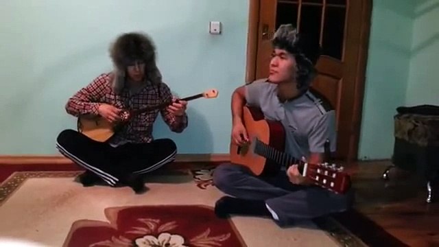 jingle bells при исполнении гитары и домбры, С новым 2015 годом!!! Жана 2015 жылдарынызбен!