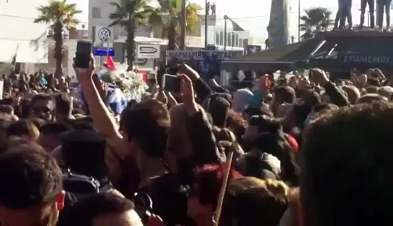 Μουσικοί στην κηδεία του Παντελή