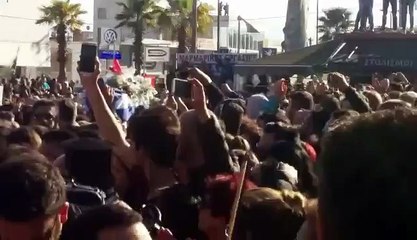 Μουσικοί στην κηδεία του Παντελή