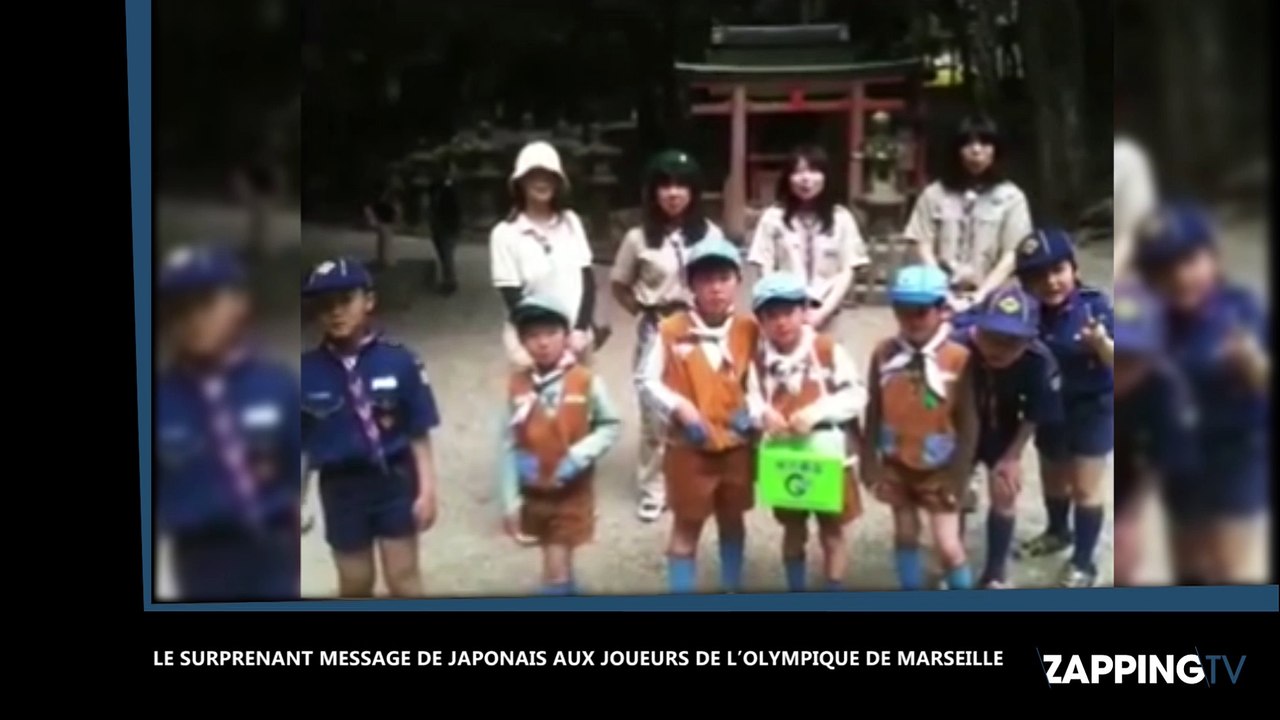 Le surprenant tacle de Japonais aux joueurs de l’Olympique de Marseille ! (Vidéo)