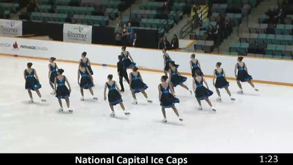 2016 SC SYNCHRO NATIONALS - INTERMEDIATE FREE PROGRAM 2 - GROUP 1