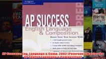 Download PDF  AP Success Eng Language  Comp 2002 Petersons Master the AP English Language  FULL FREE