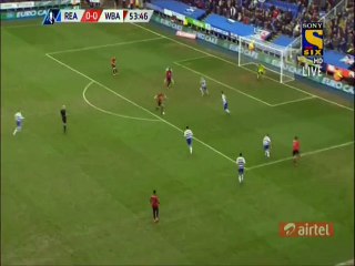 Darren Fletcher Goal HD - Reading 0-1 West Bromwich 20.02.2016