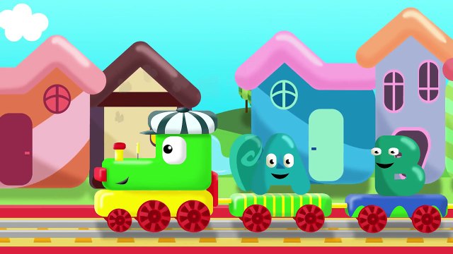 Lalphabet avec Martin le Train | Apprendre les lettres de lalphabet pour les enfants HD