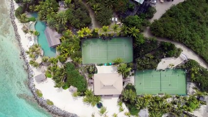 Necker Island from the drone HD
