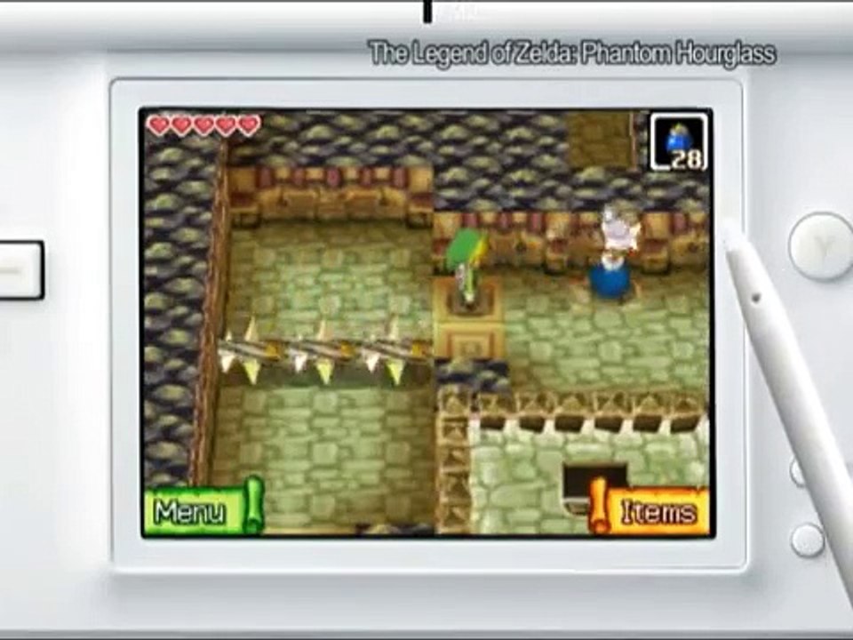 The Legend of Zelda Phantom Hourglass Trailer - DS