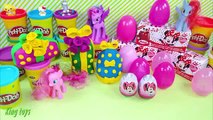FROZEN Kinder Surprise eggs ❤ Play doh Spongebob Hello Kitty Minnie Mouse Surprise egg ❤