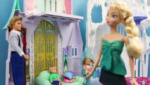 Frozen Elsa Barbie Bed and Breakfast DisneyCarToys Frozen Kids Alex & Felicia Dolls