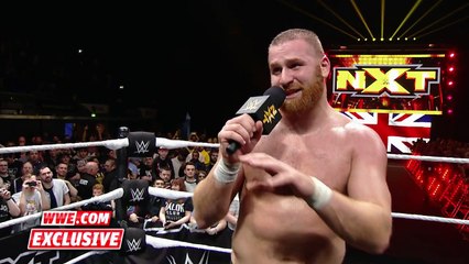 Sami Zayn is back - NXT TakeOver London