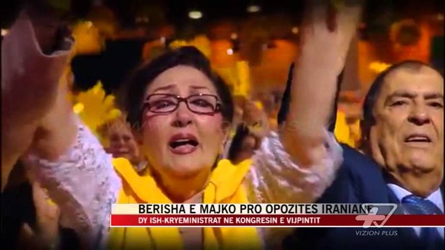 Berisha e Majko pro opozitës iraniane - News, Lajme - Vizion Plus