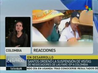 Colombianos piden a gob. resolver impasse con FARC mediante el diálogo